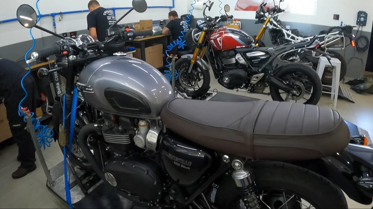 COMO FOI A PRIMEIRA REVISÃO DA BONNEVILLE T120, CONFIRA!