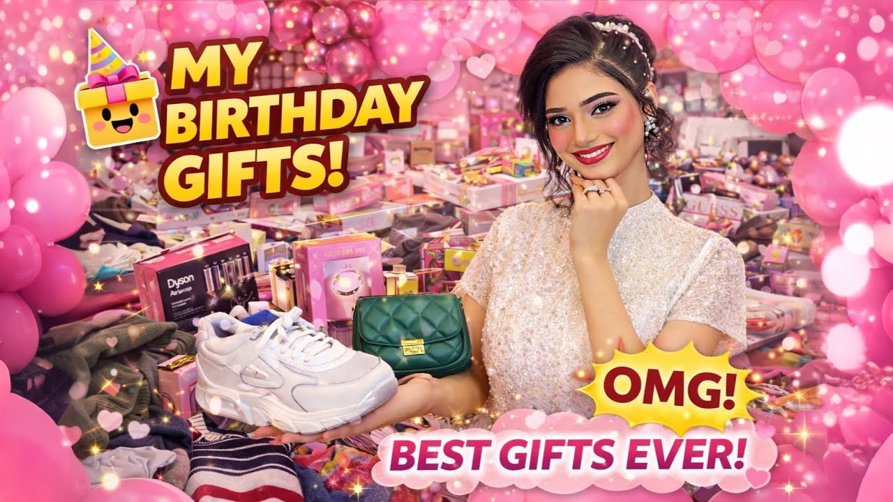 What I Got for My 19th Birthday 🎁 | Mujhe Birthday Par Kya Gifts Mile🎉 #birthdaygifts #gifts #haul 