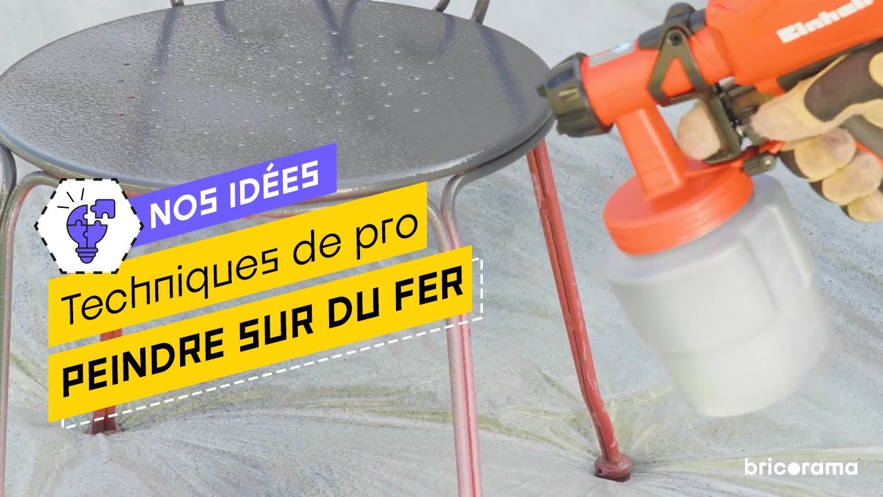 Comment peindre du fer forgé ? Bricorama