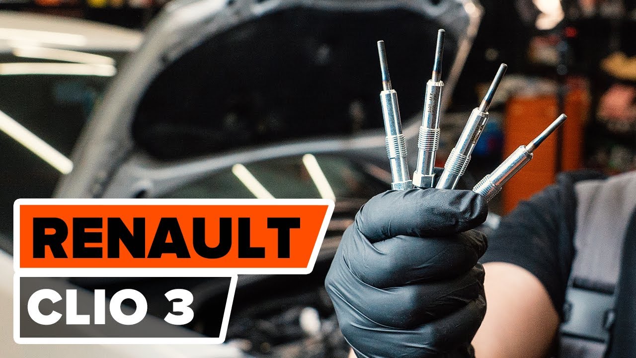 How to change glow plugs on RENAULT CLIO 3 [TUTORIAL AUTODOC]