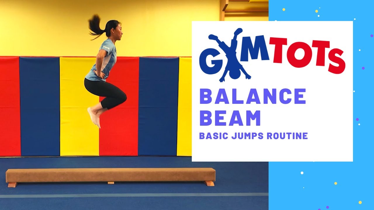 Balance Beam  - Basic Jumps Routine