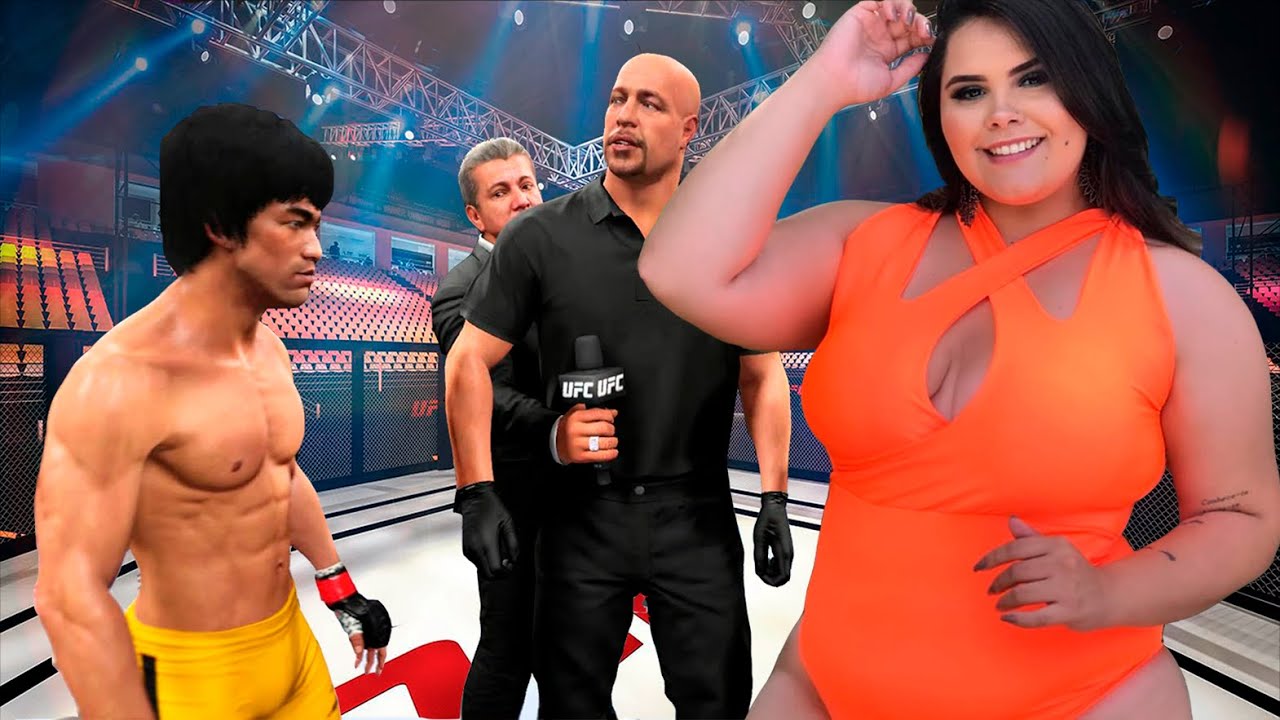 UFC 4 | Bruce Lee vs. Carla Lane(EA Sports UFC 4)