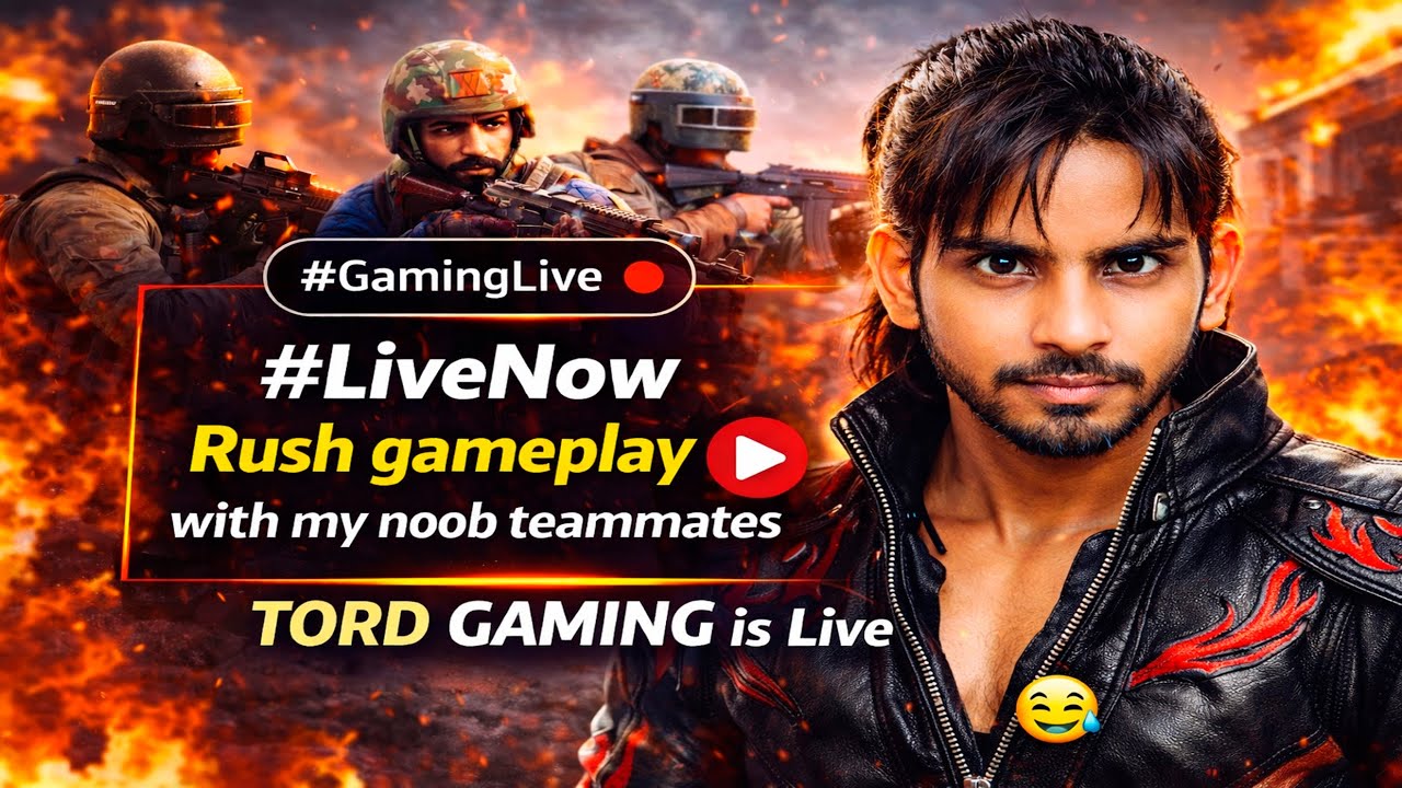 #LiveNow BGMI LIVE 🔴 Full Aggressive Rush Gameplay😱🔥| Tord Gaming #GamingLive (Portrait)