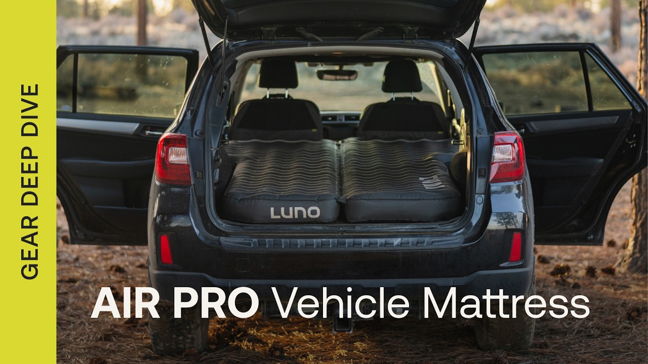 How to Turn Your Vehicle into Your Weekend Camper with the New Luno AIR Pro Vehicle Mattress