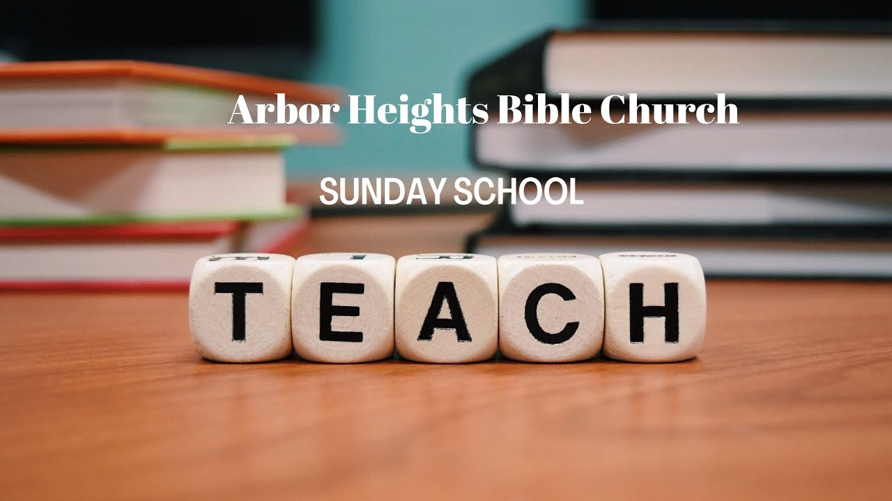 Sunday School 2-22-26