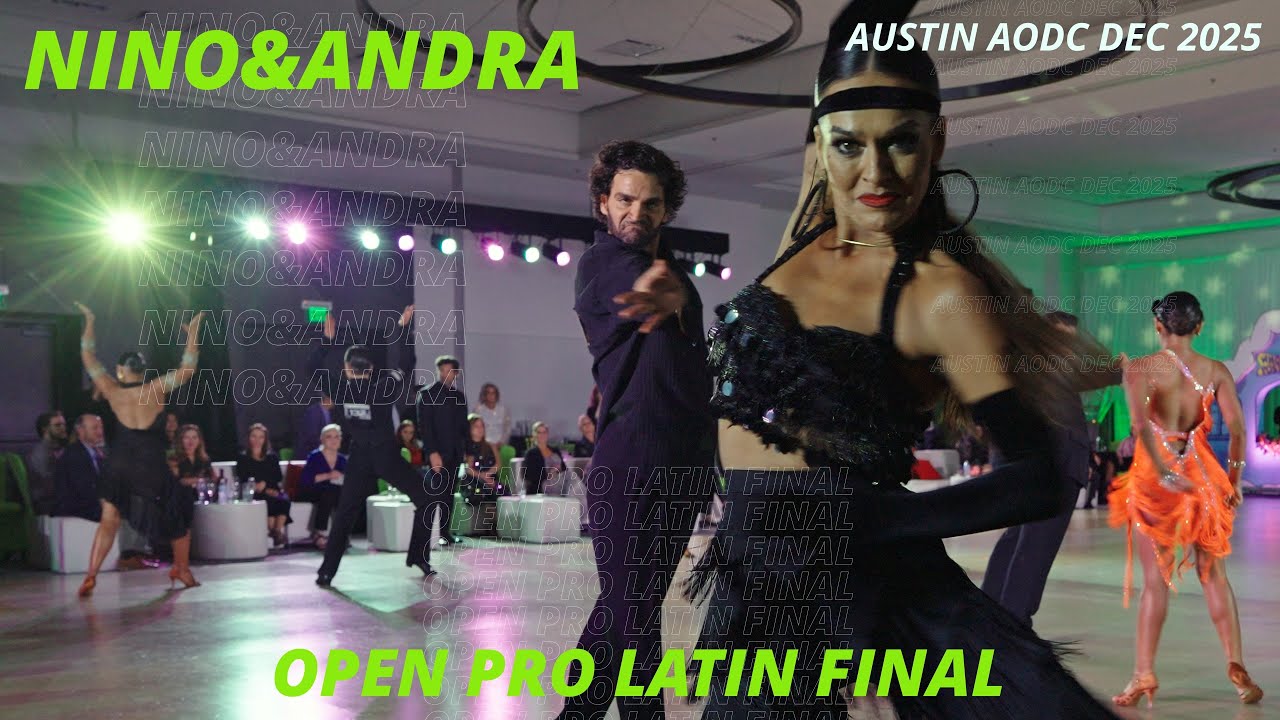 NINO LANGELLA & ANDRA VAIDILAITE | OPEN PRO LATIN FINAL | AODC AUSTIN 2025