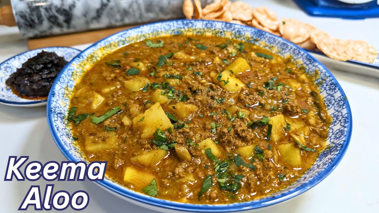 Keema Aloo Recipe | Mutton Mince With Potatoes