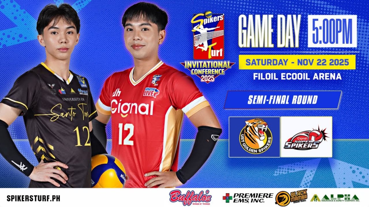 UST-GAMEVILLE vs. CIGNAL - Full Match | Semifinals | 2025 Spikers' Turf Invitational Conference