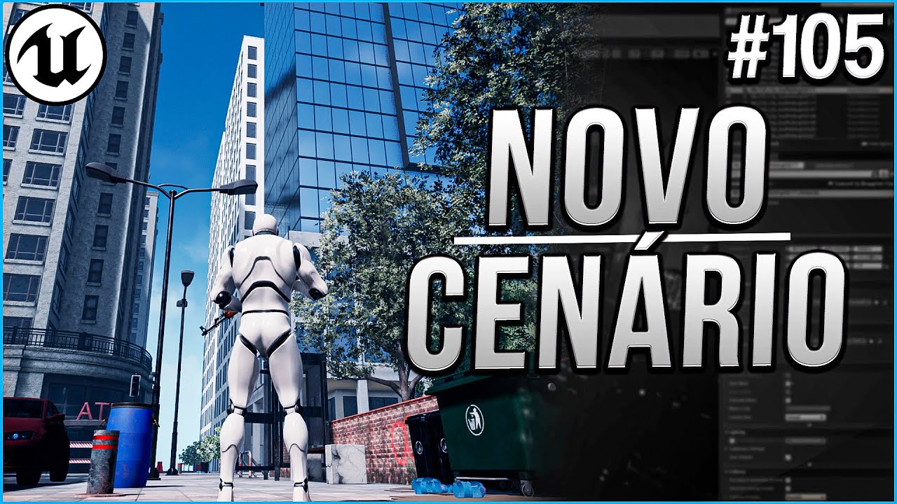#105 - Vamos Usar um Cenário Diferente no Projeto GTA! Finalmente