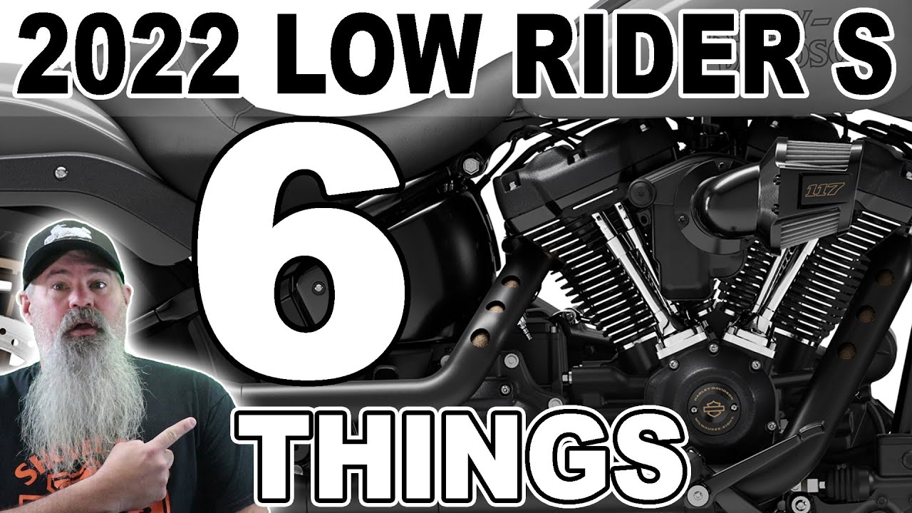 New 2022 HARLEY DAVIDSON Low Rider S Model Revealed! 6 things I found!