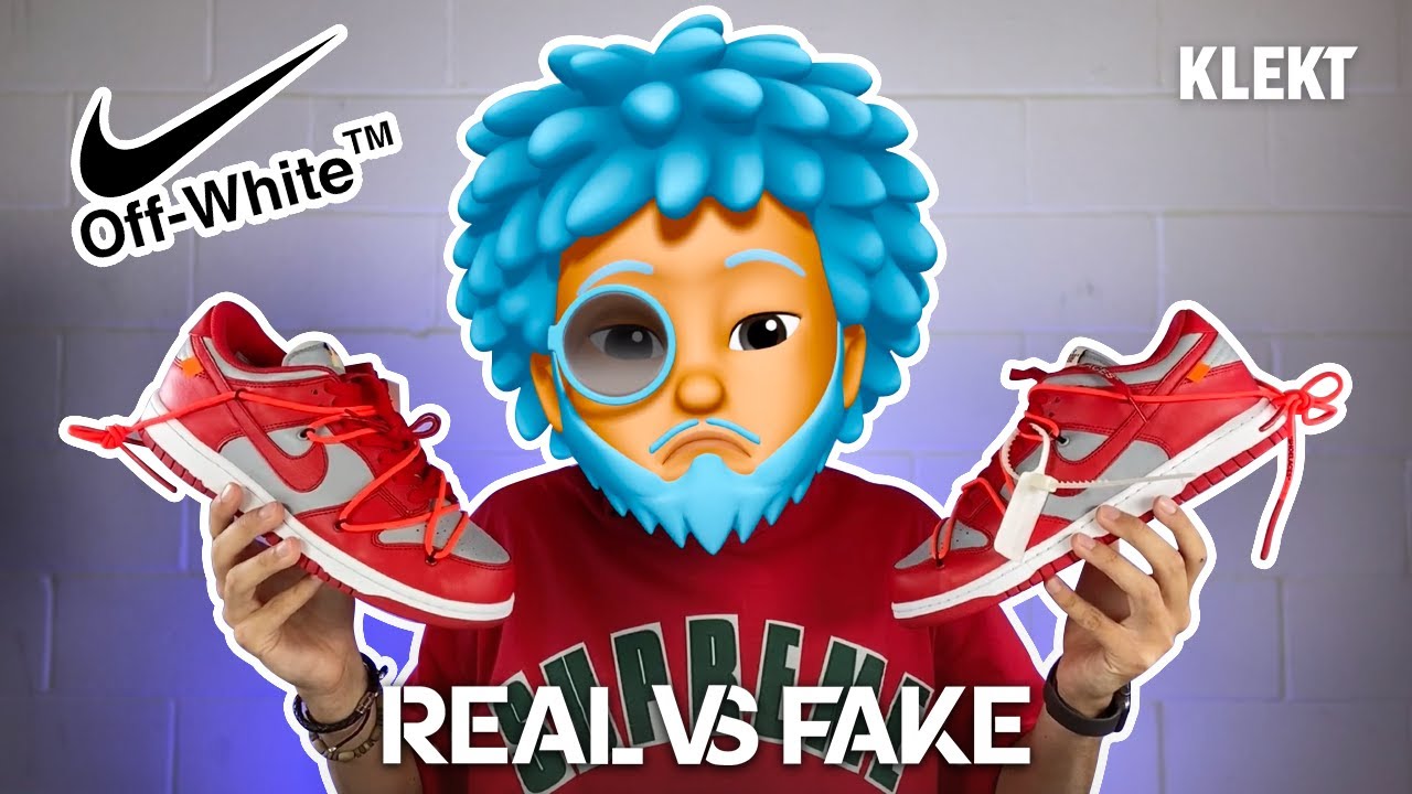 EP 15 | Real vs Fake | How to spot a fake Nike Dunk Low Off White