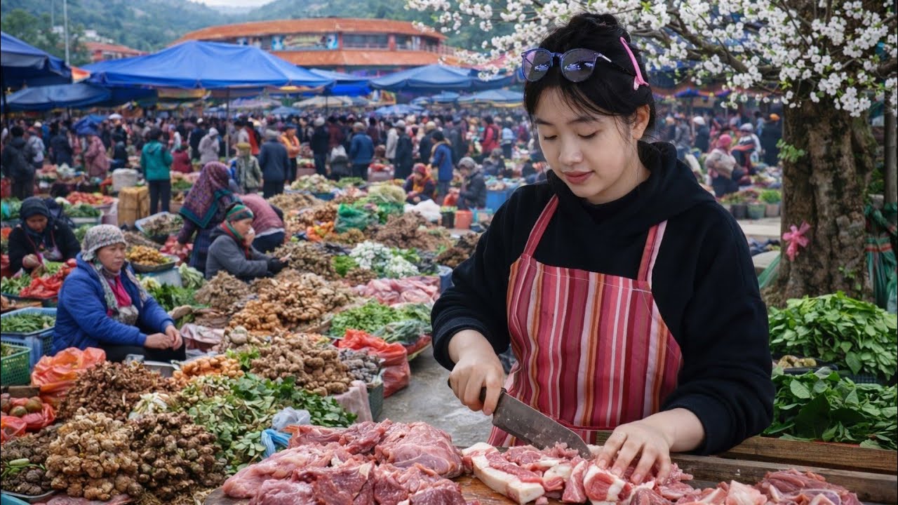 CHỢ TẾT VÙNG CAO - BẮC HÀ | Bà Con Sắm Tết - Nét Văn Hóa Bản Địa | Chợ Tết Tây Bắc
