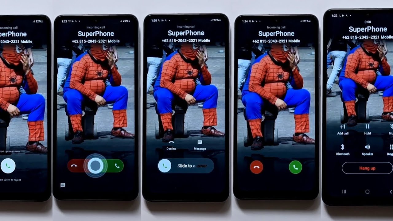7 Various Incoming Call & Outgoing Call Screen TruePhone Apps