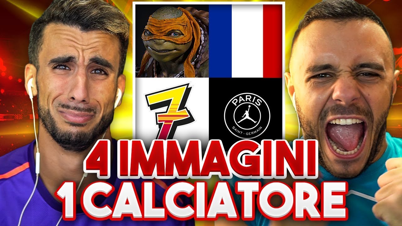 😍 4 IMMAGINI 1 CALCIATORE! | INDOVINA IL CALCIATORE CHALLENGE vs FIUS GAMER