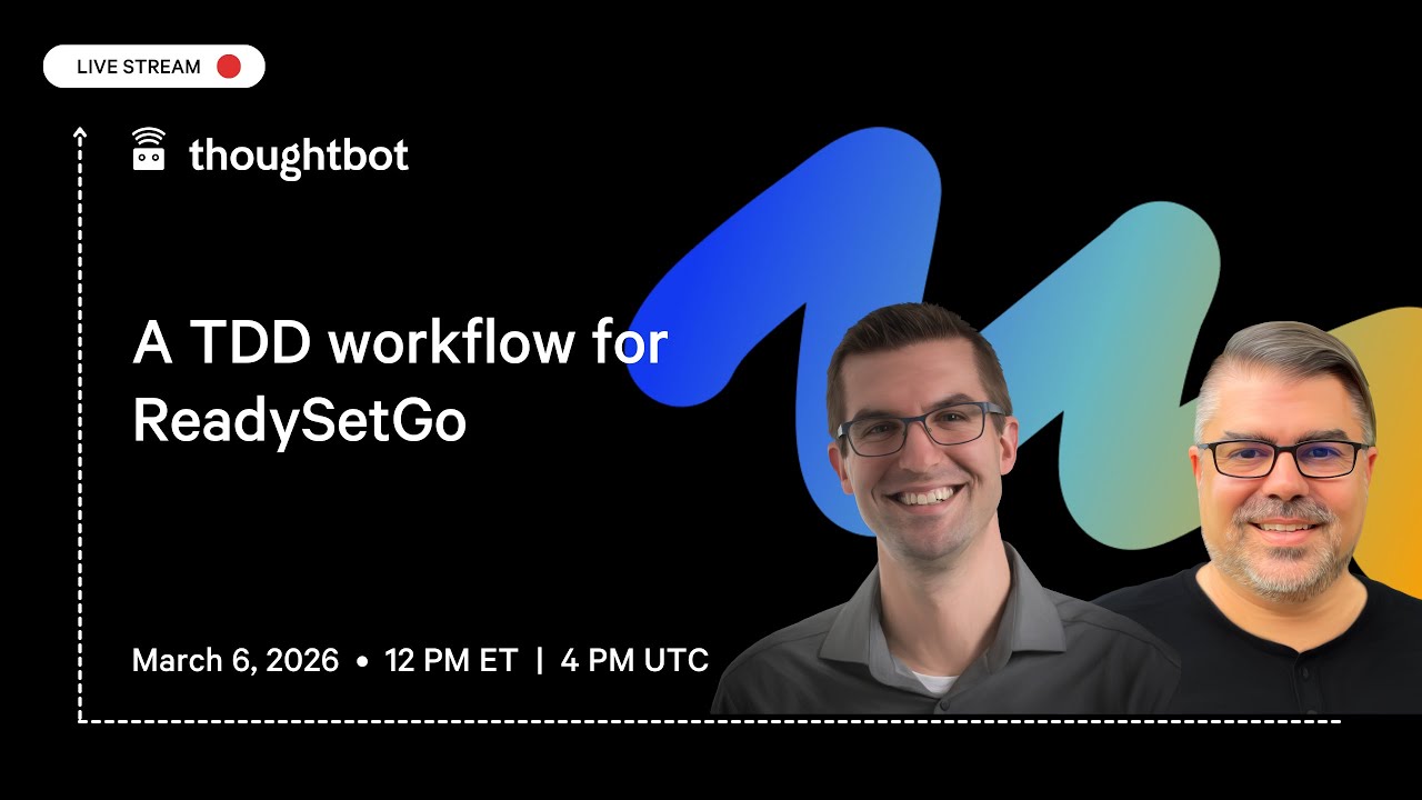 A TDD workflow for ReadySetGo