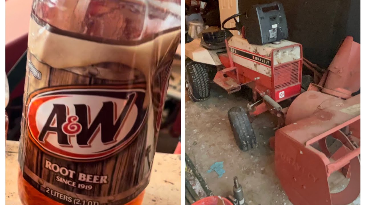 Заведется ли впервые за 8 лет автомобиль Gravely 812 1972 года выпуска, работающий на корневом пи...