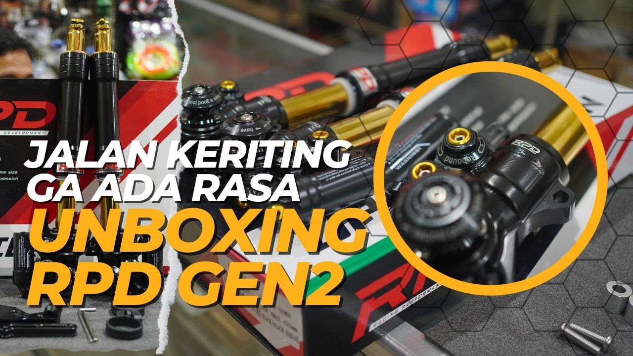 Jalan keriting ga ada rasa!! UNBOXING Upside Down RPD gen 2