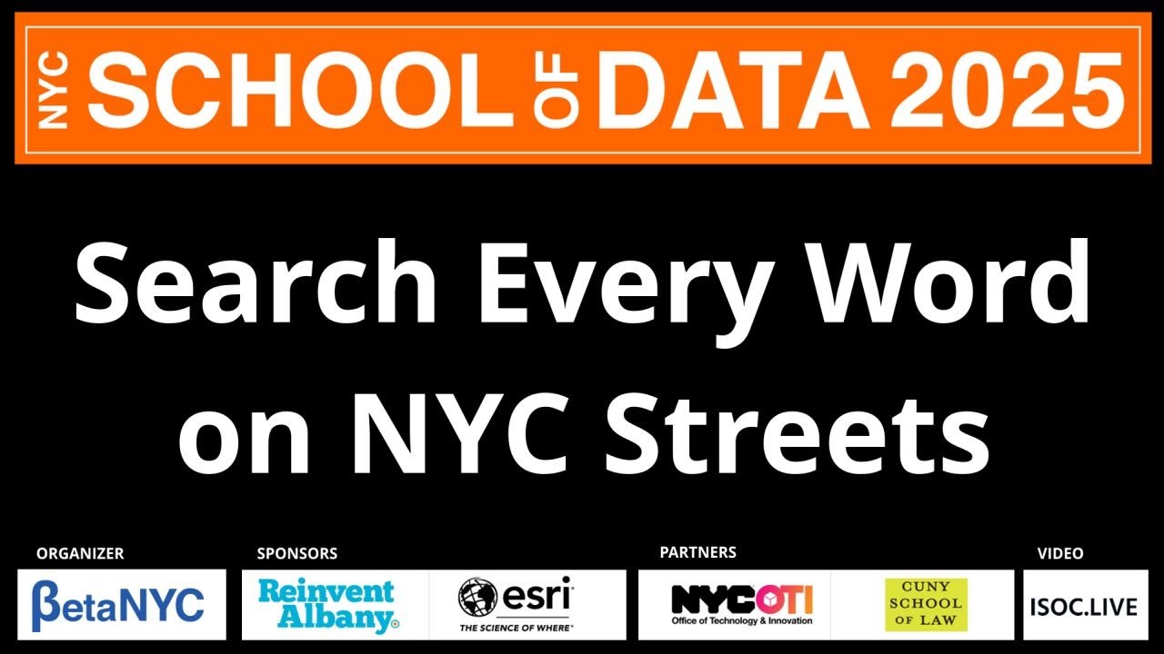 34 Search Every Word on NYC Streets