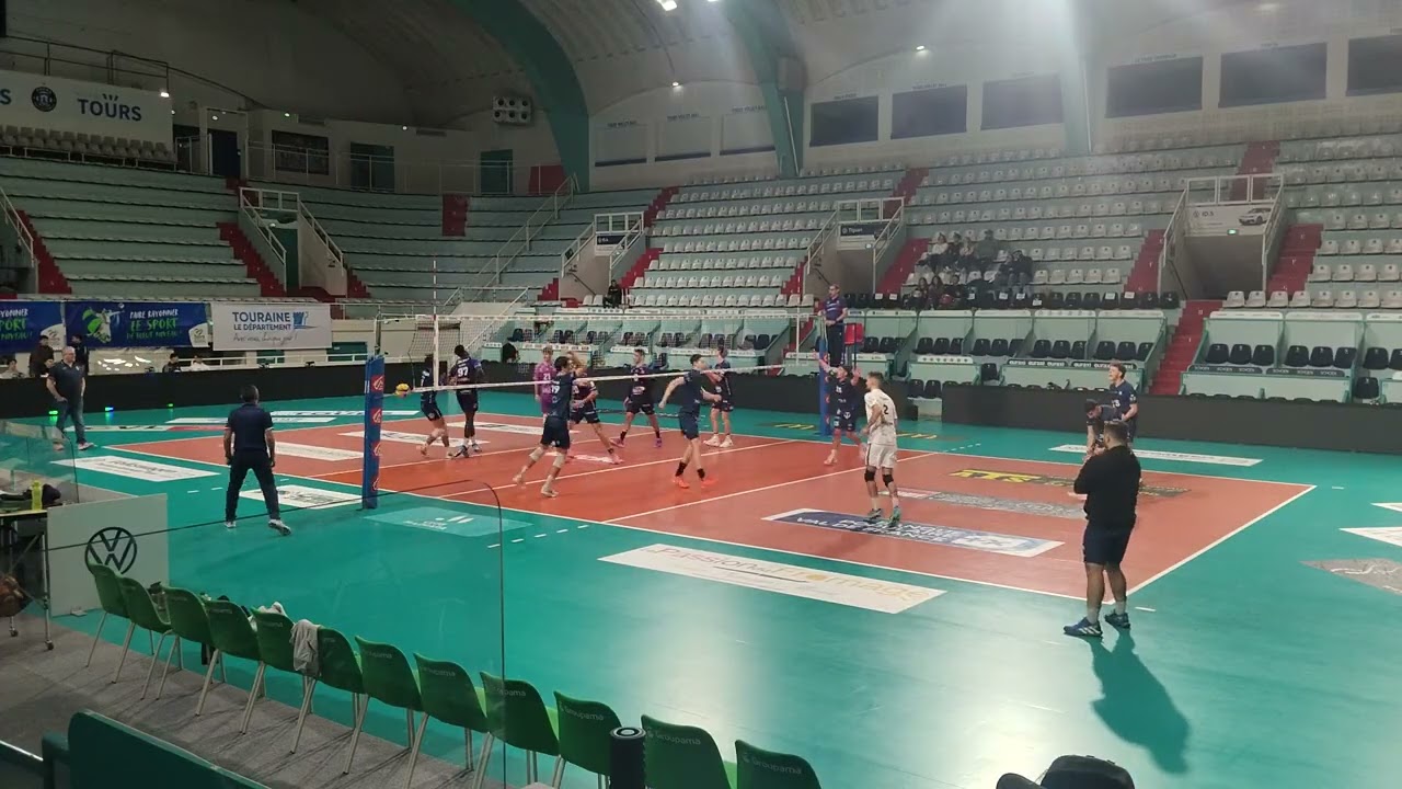 Tours vs Rochelle 2eme set
