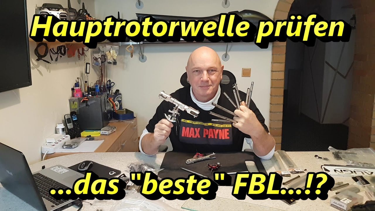 1. Hauptrotorwelle prüfen - 2. das 