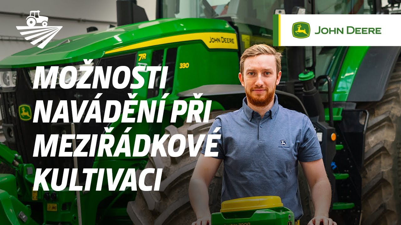 Možnosti navádění při meziřádkové kultivaci