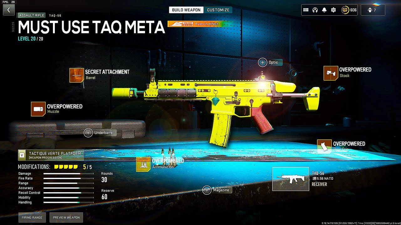 CHANGE YOUR TAQ-56 CLASS ASAP in RANKED PLAY MW2! (Best Guns for Ranked Play)