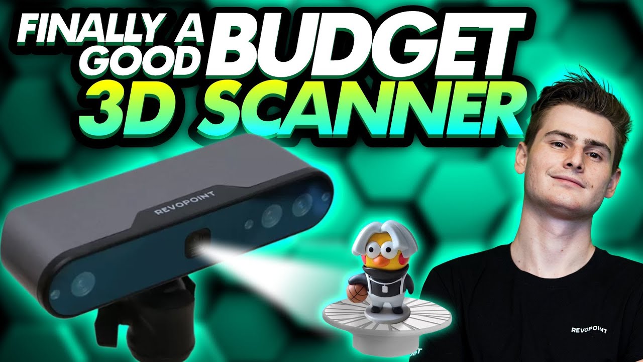 Revopoint INSPIRE: БЮДЖЕТНОЕ 3D-сканирование в лучшем виде!