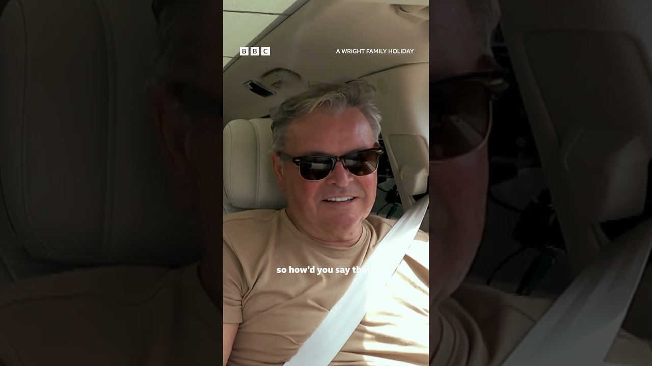 If you don't wind up your dad, is he even your dad 😂 #AWrightFamilyHoliday #iPlayer