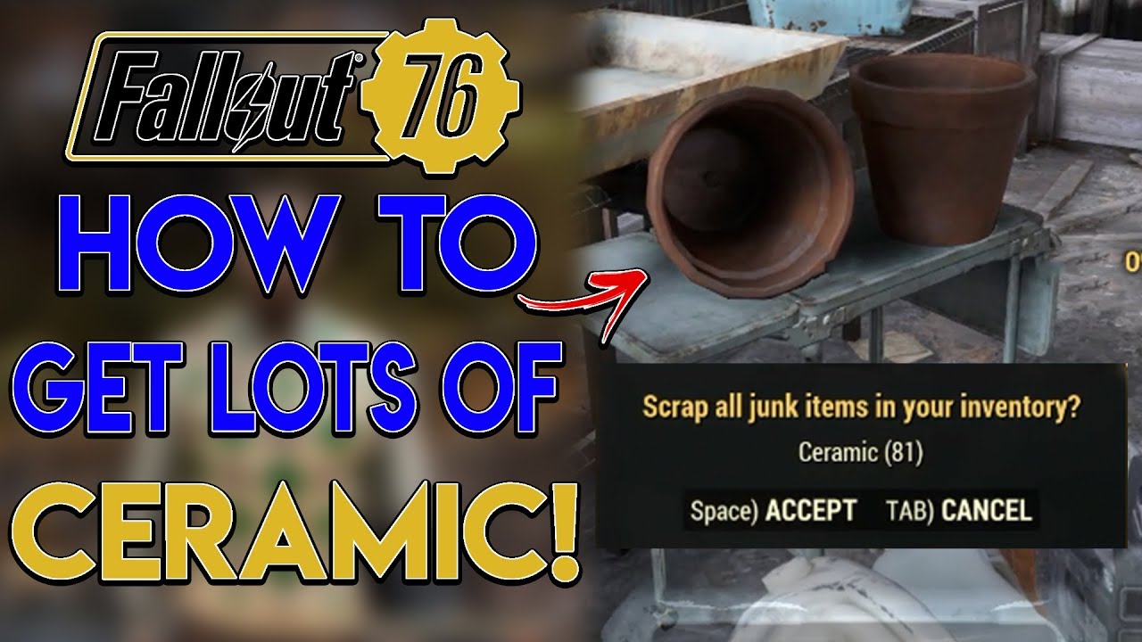 Fallout 76 - Best Place To Find Ceramic