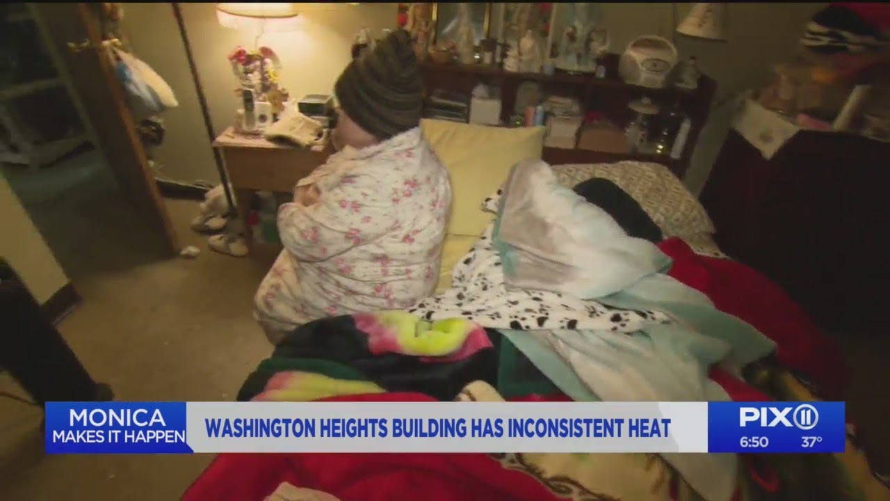 95-year-old lives in NYC apartment building with inconsistent heat