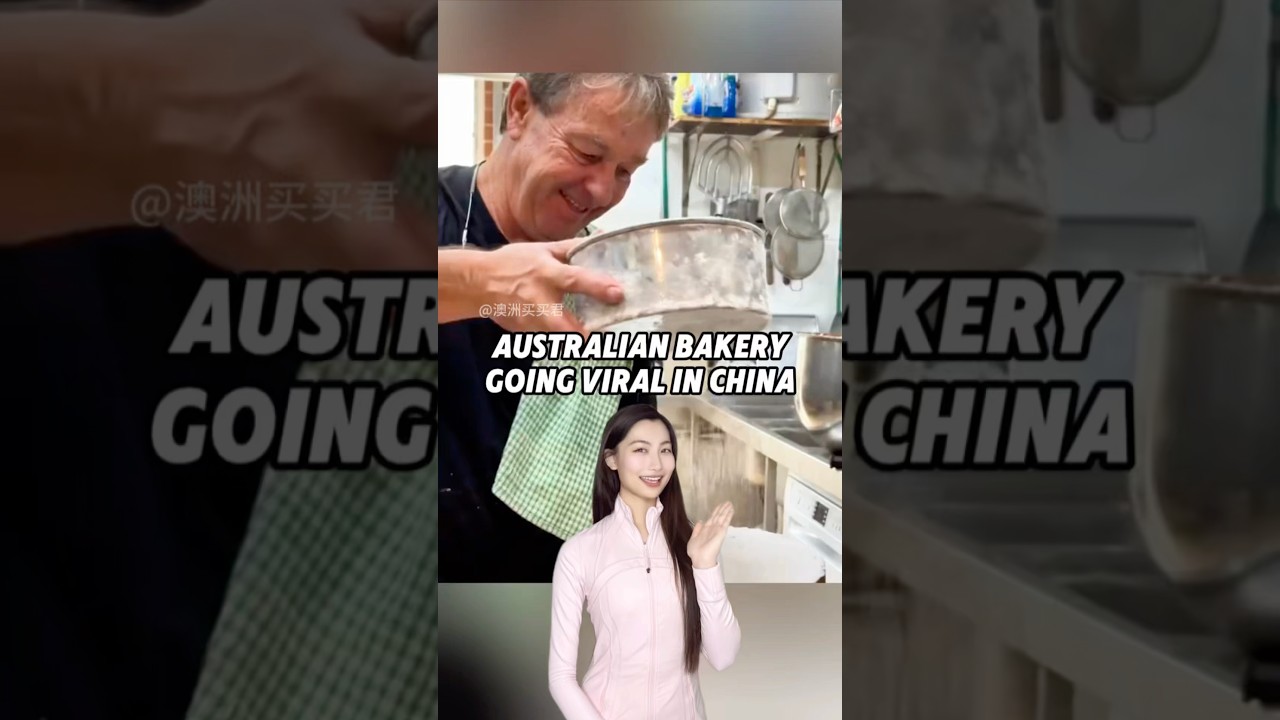This Australian Bakery Is Going Viral in China 🥹 #chineseculture #wholesome #food #cake #chinese