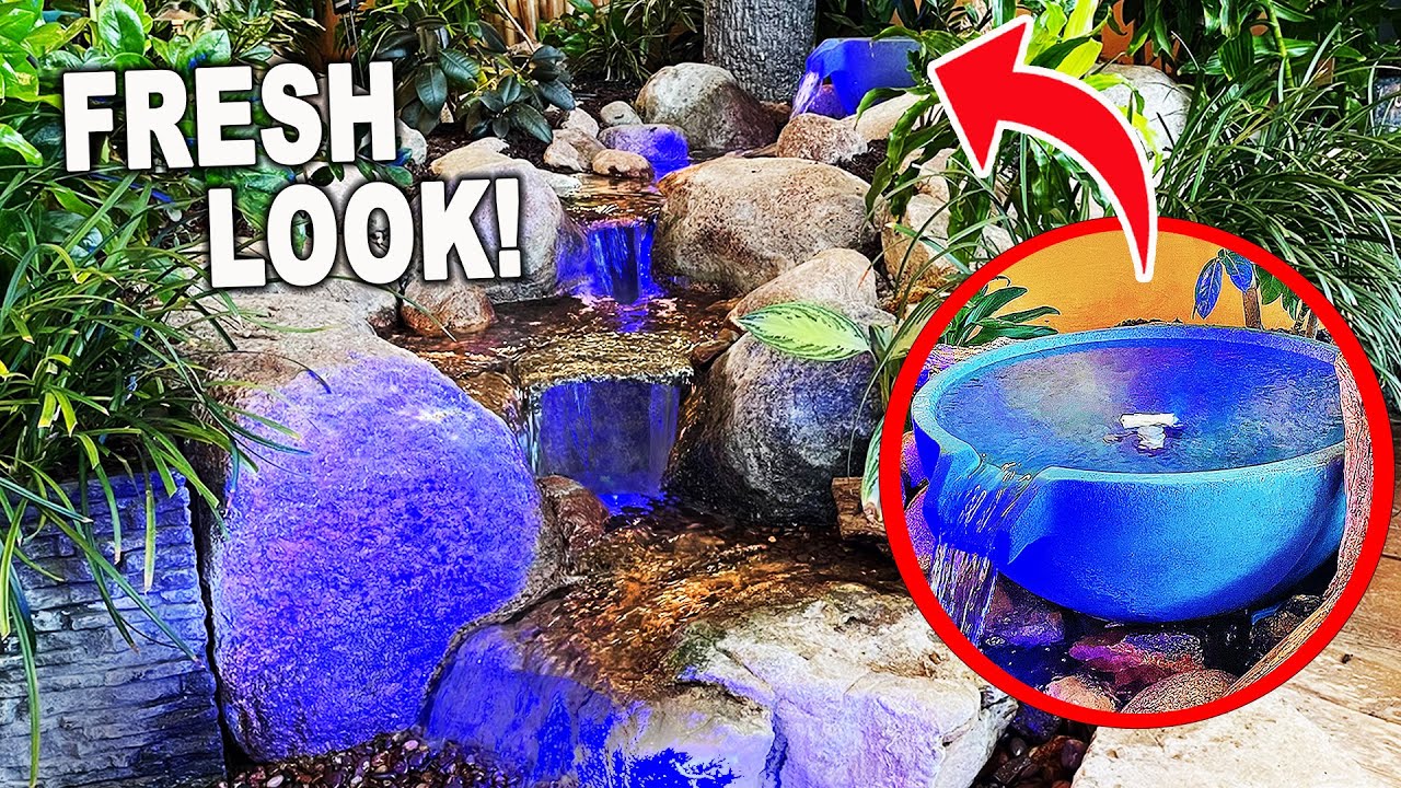 *INDOOR WATERFALL RENOVATION* at the Aquascape Store