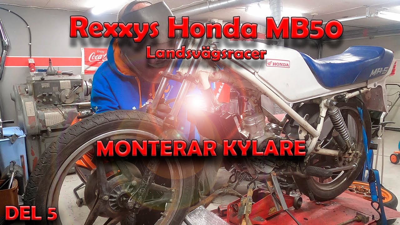 Rexxys Honda MB50  - DEL 5 - MONTERAR KYLARE