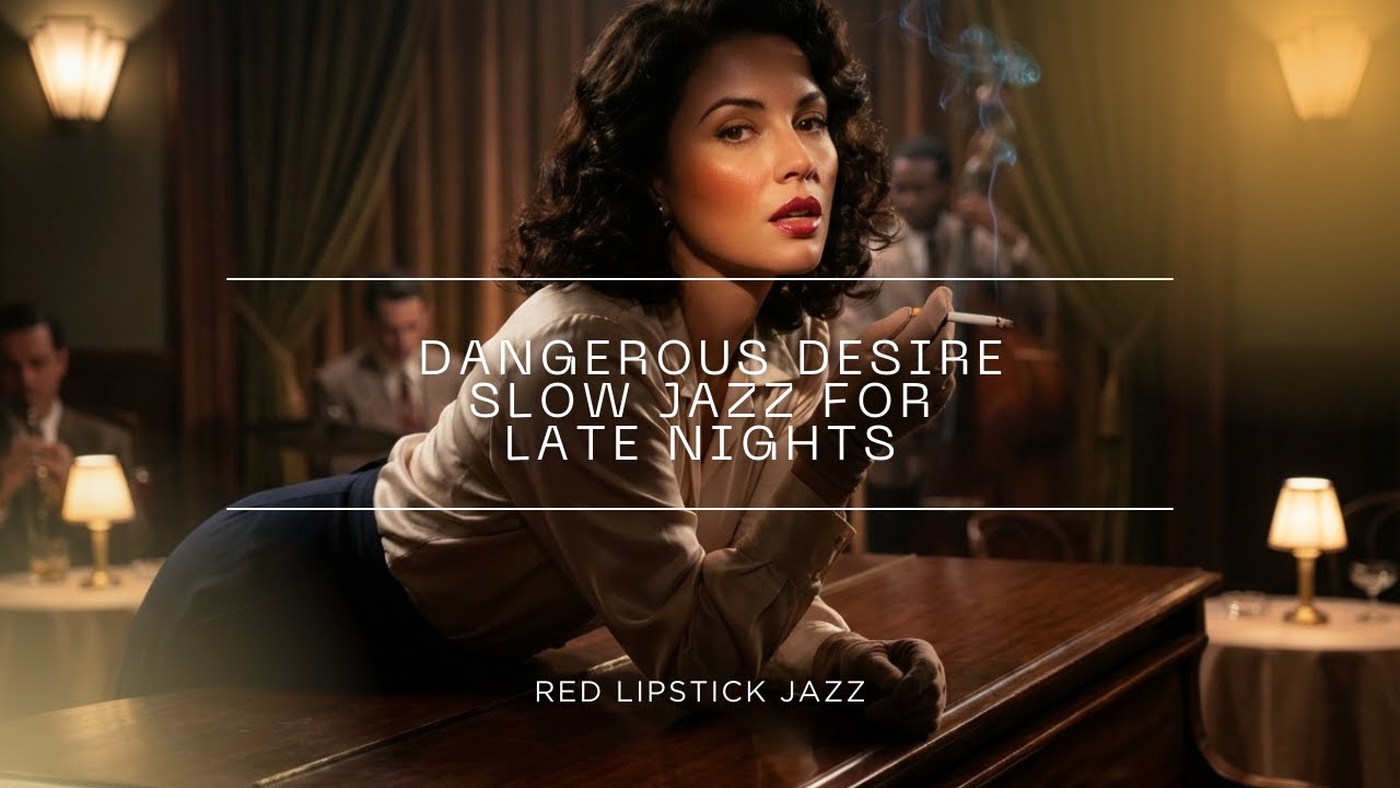 Red Lipstick Jazz – Slow & Seductive 1940s Jazz for Late Nights