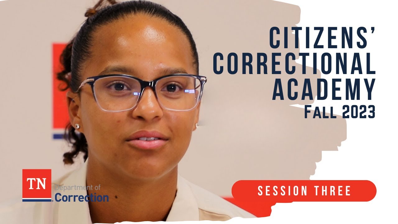 Fall Citizens' Correctional Academy Session Three