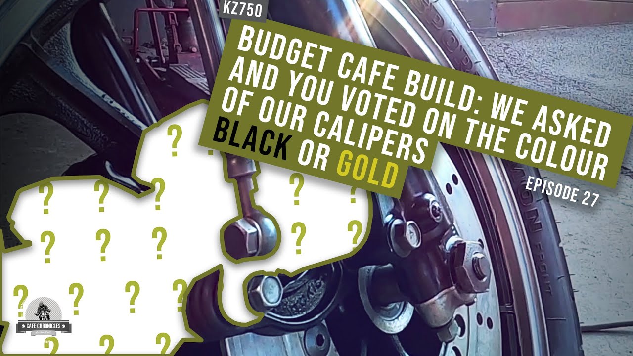 Budget Cafe Build E27: Mounting the controls, rebuilding the front master cylinder & front brakes