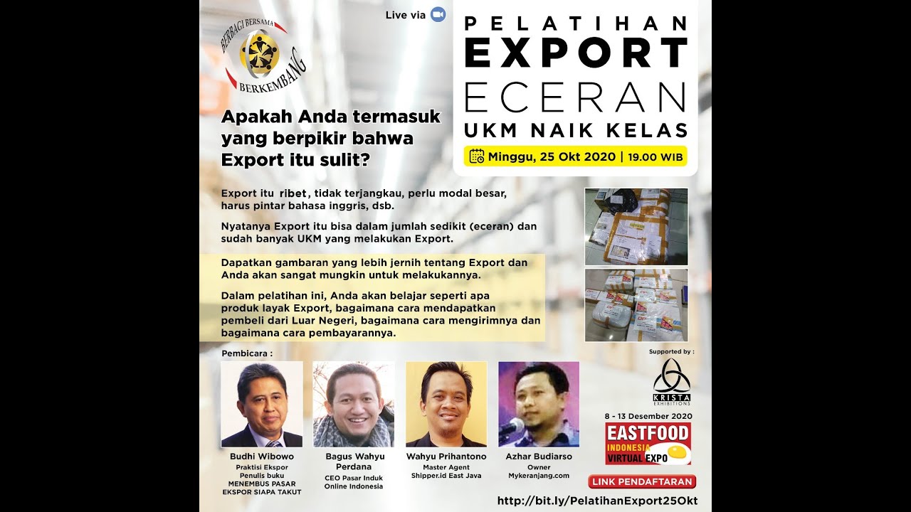 MENCARI BUYER LEWAT  Blog dan FB Ads (Ekspor Eceran UKM Naik Kelas Ep 3- BBB Indonesia -