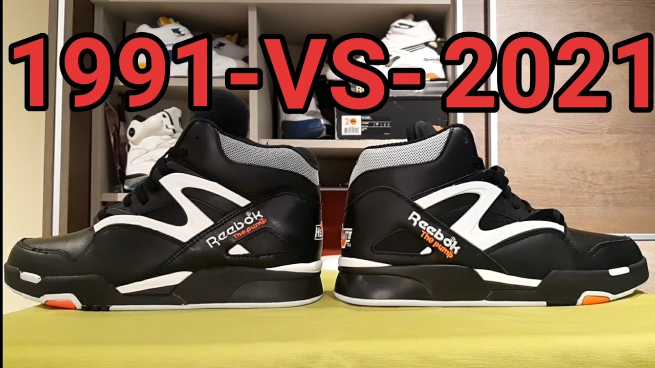 Reebok Pump Omni Zone ll 1991 vs 2021, las autenticas Dee Brown.