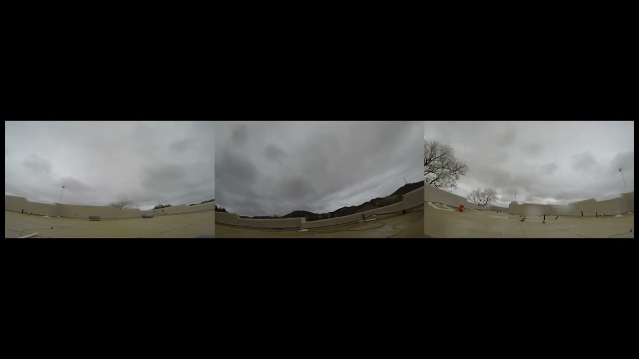 30mph gusts Gopro video from a tornado probe test