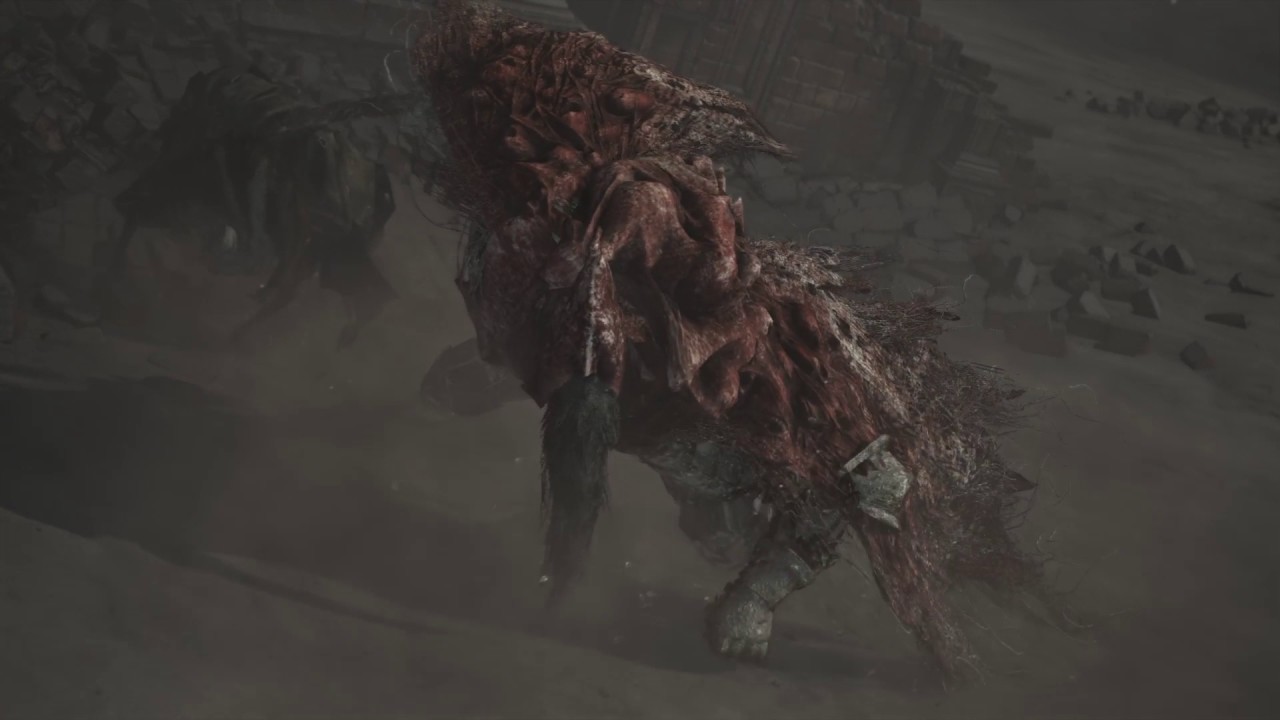 DARK SOULS III - Slave Knight Gael (First Try Failure)