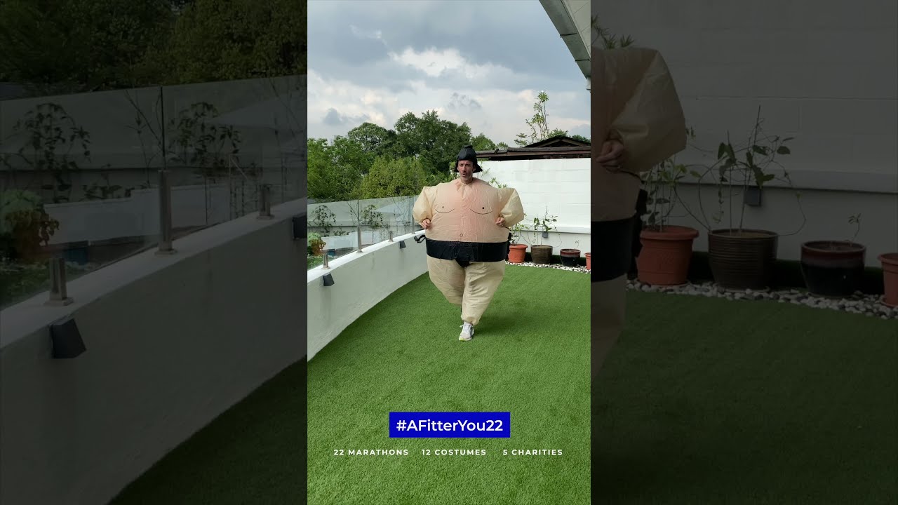 Testing the sumo costume