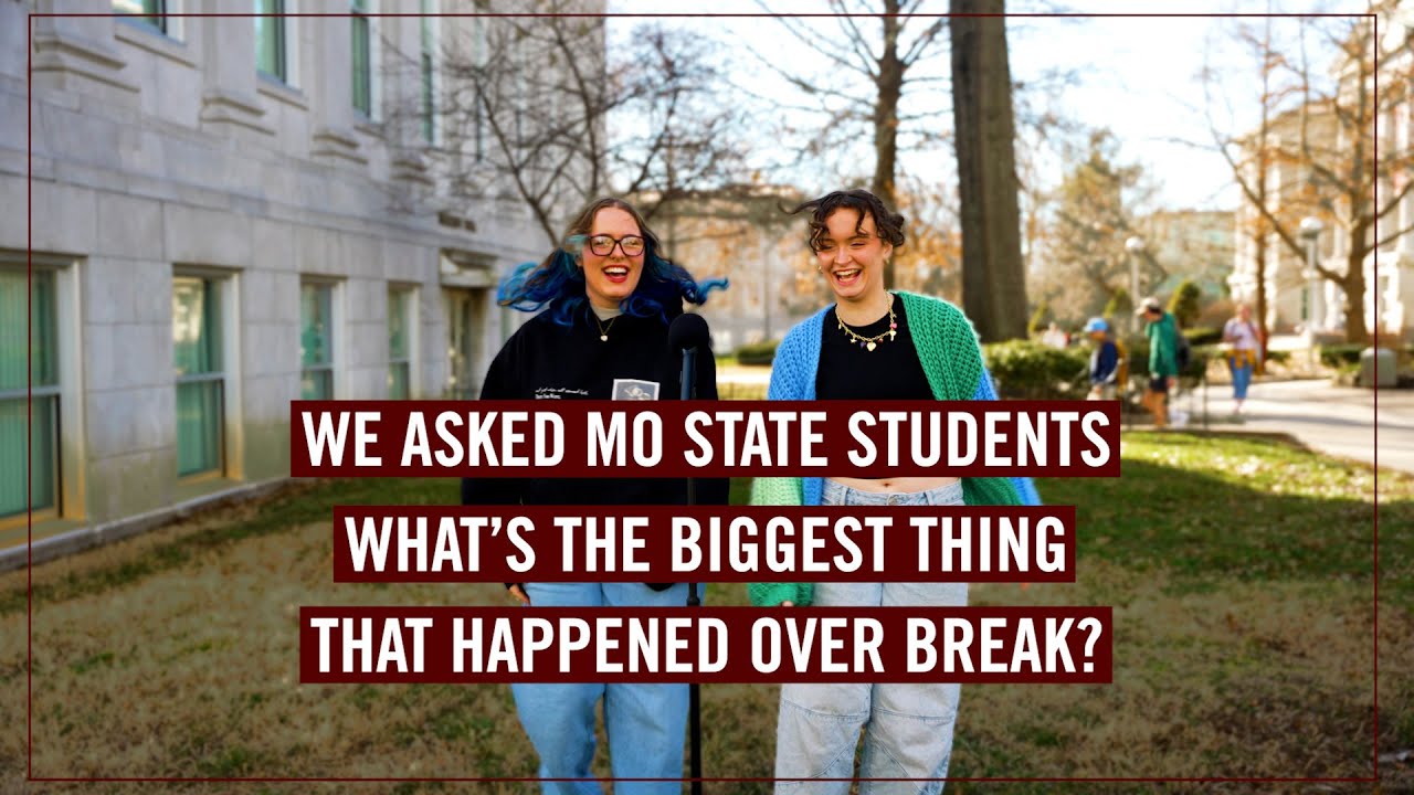 MO State Mic'd Up | What's the biggest thing that happened over break? | Missouri State University