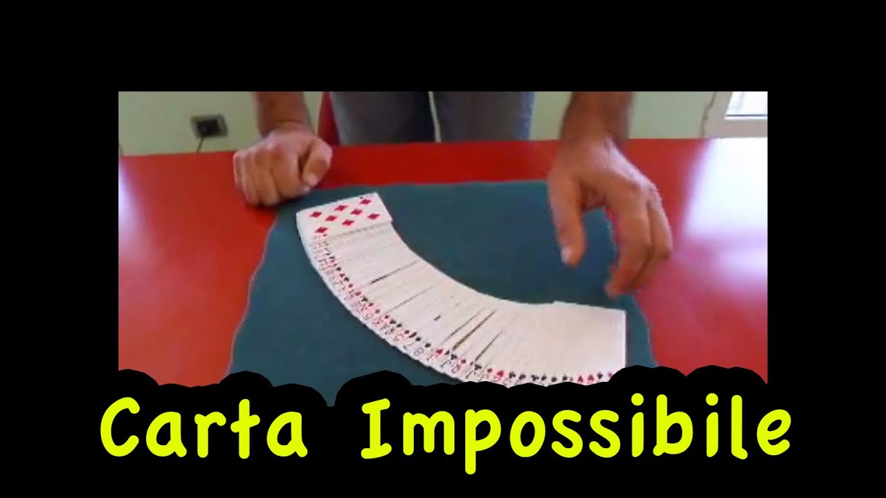 La carta impossibile gioco e tutorial