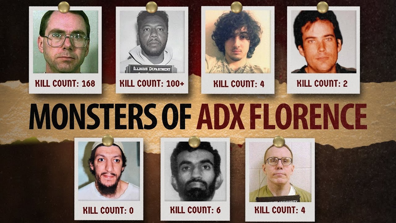 7 Most Dangerous Inmates Locked in ADX Florence | Full List & Shocking Details