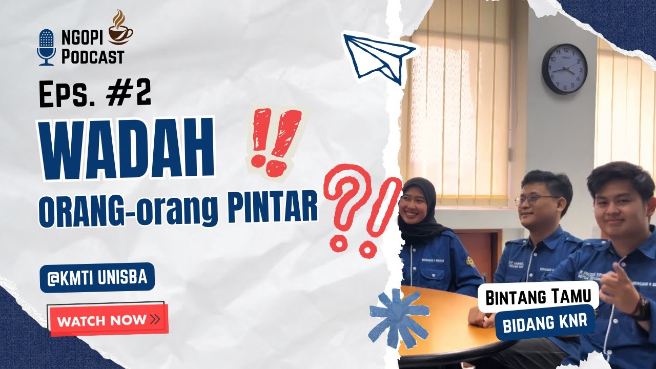 #NGOPIEps2 || Knowledge & Religion: Wadah Orang-orang Pintar? Ngobrol Ilmu dan Aker Proker Seru ☕📚‼️