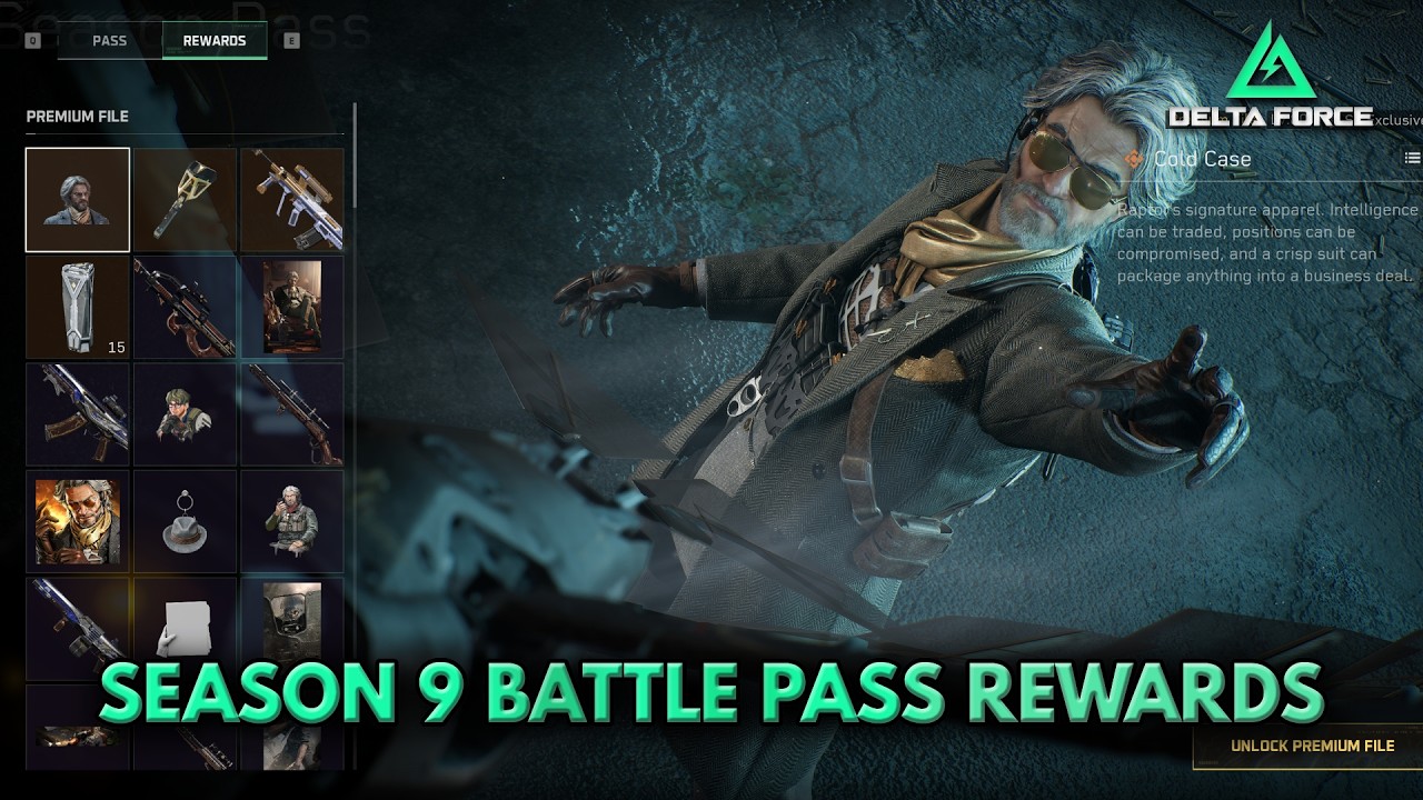 Delta Force Season 9 Battle Pass FULL Showcase