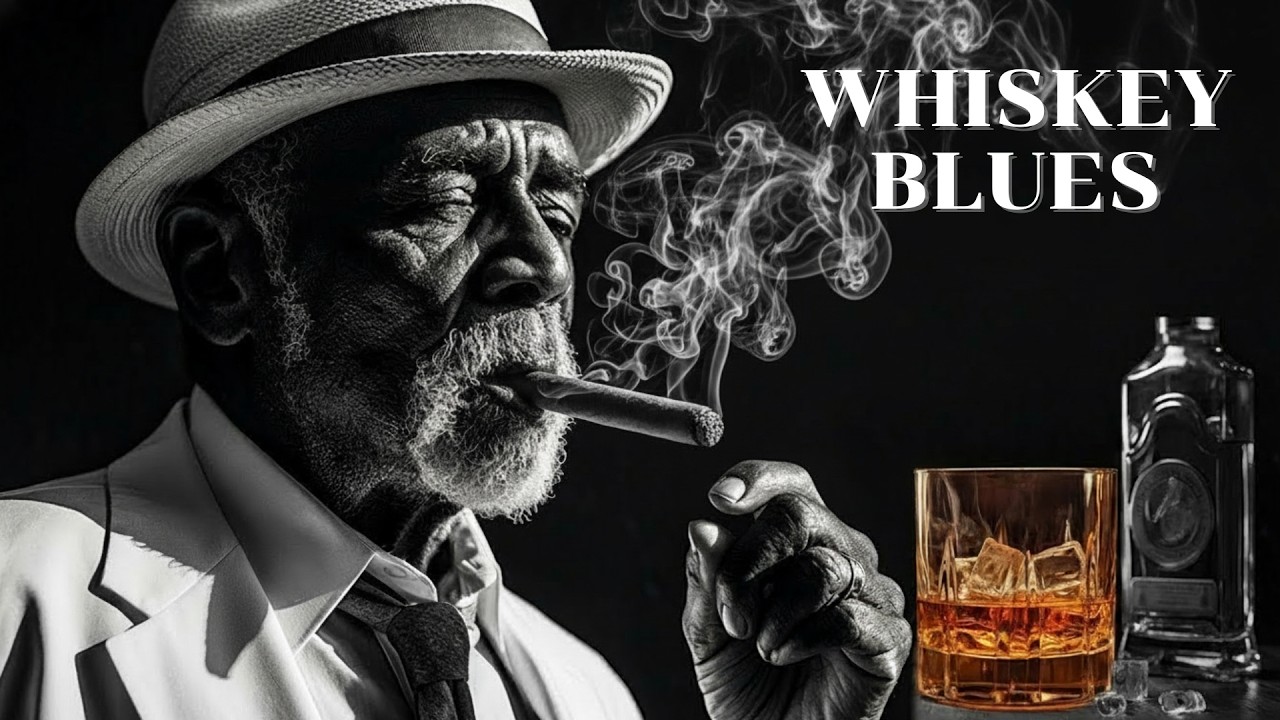 Smooth Whiskey Blues 🍂 | Deep Slow Blues for Stress Relief & Night Drive.