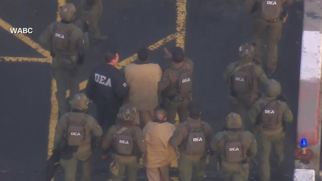 Video shows former Venezuelan President Nicolas Maduro headed to federal court in New York City