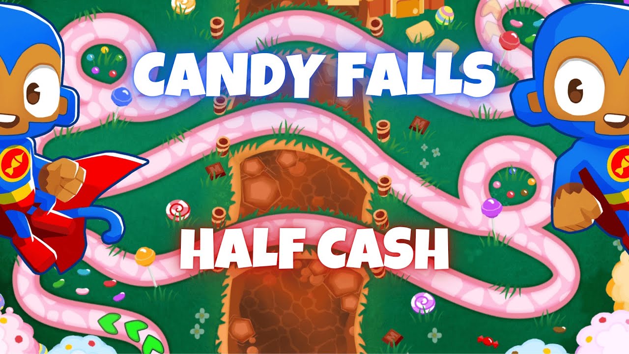 BTD6 Candy Falls | Half Cash Tutorial