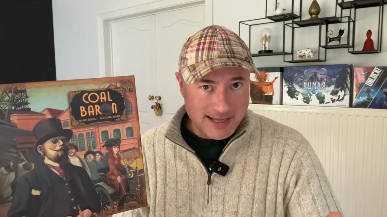 Coal Baron (Version 2023): Explication des règles et dégustation du jeu